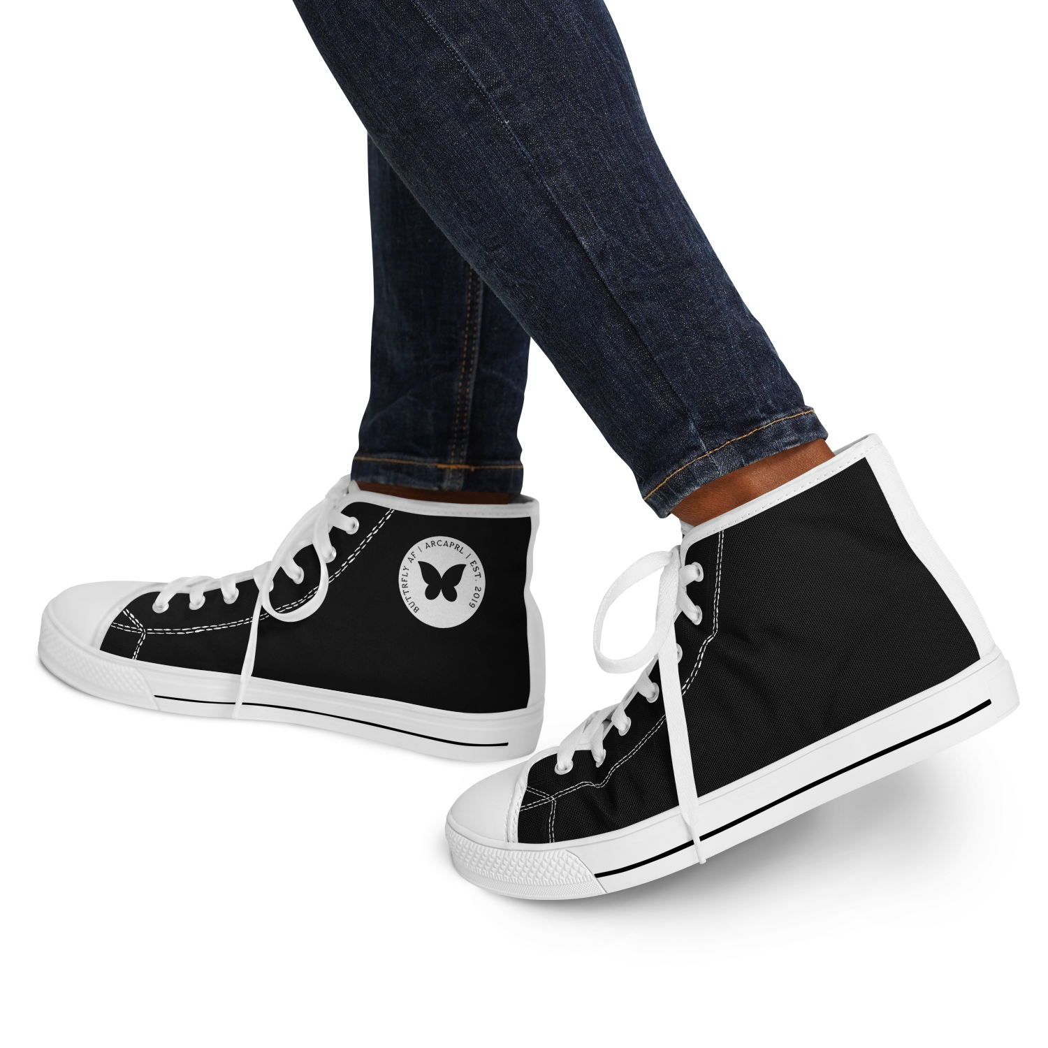 SNE4K | high top | butterfly af - Arcadia Apparel