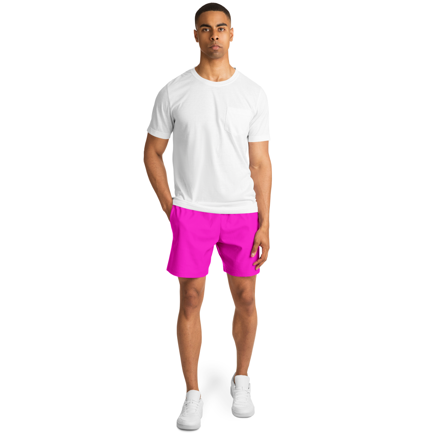 MEN'S SUMMIT SHORTS | cherry popsicle