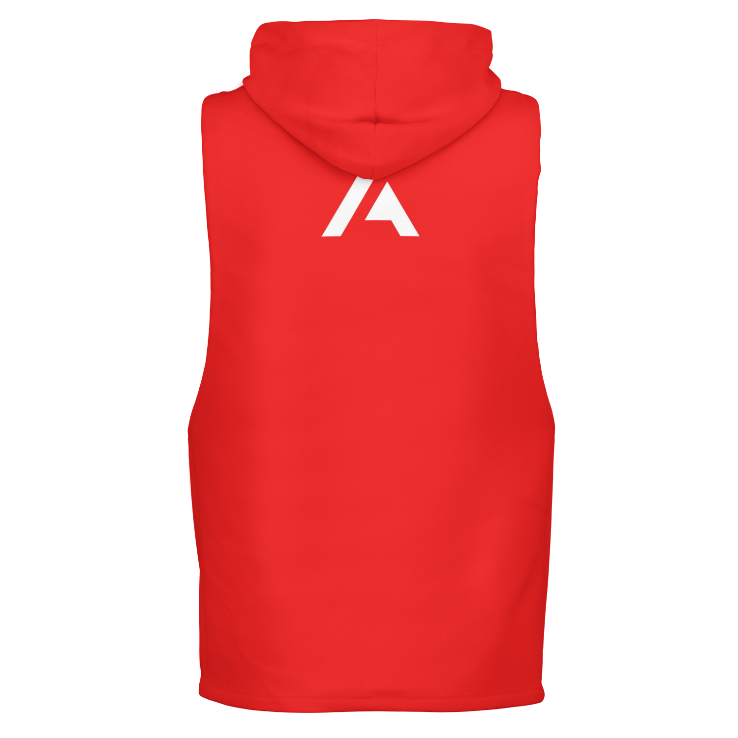 MEN'S SUMMIT SLEEVELESS HOODIE | really red