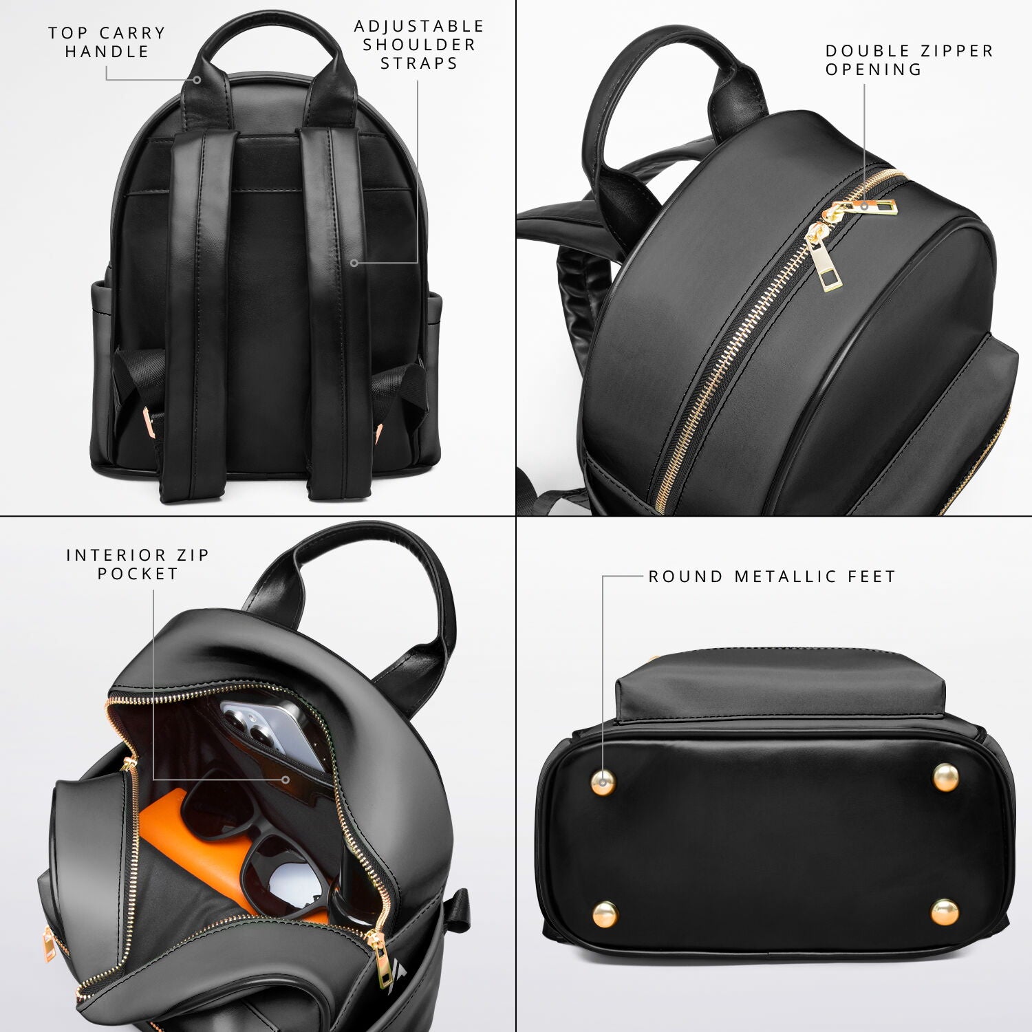 Mini Backpack | dark grey