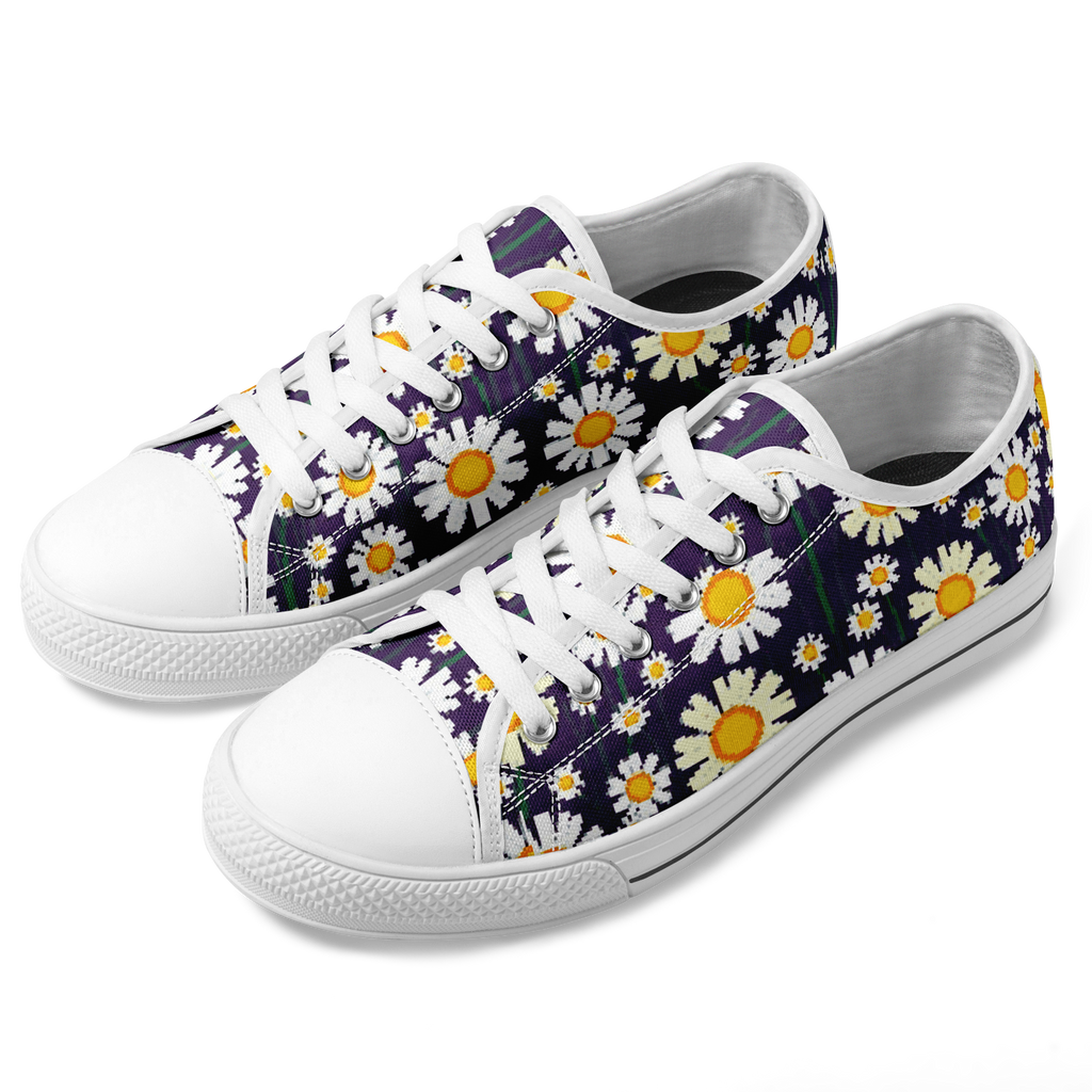 N | low top | flwrpwr pattern 4 - Arcadia Apparel