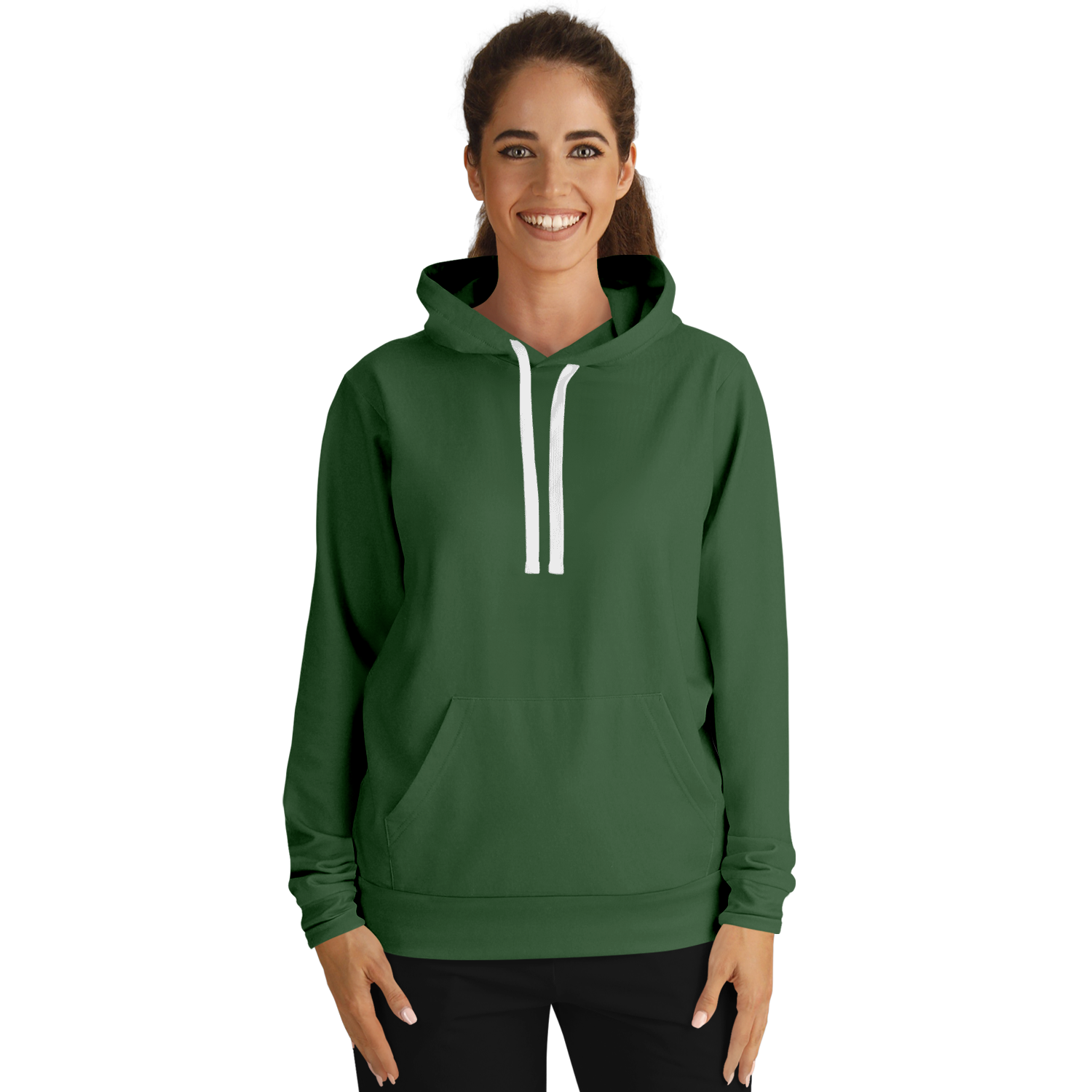 WOMEN'S SUMMIT HOODIE | forest green
