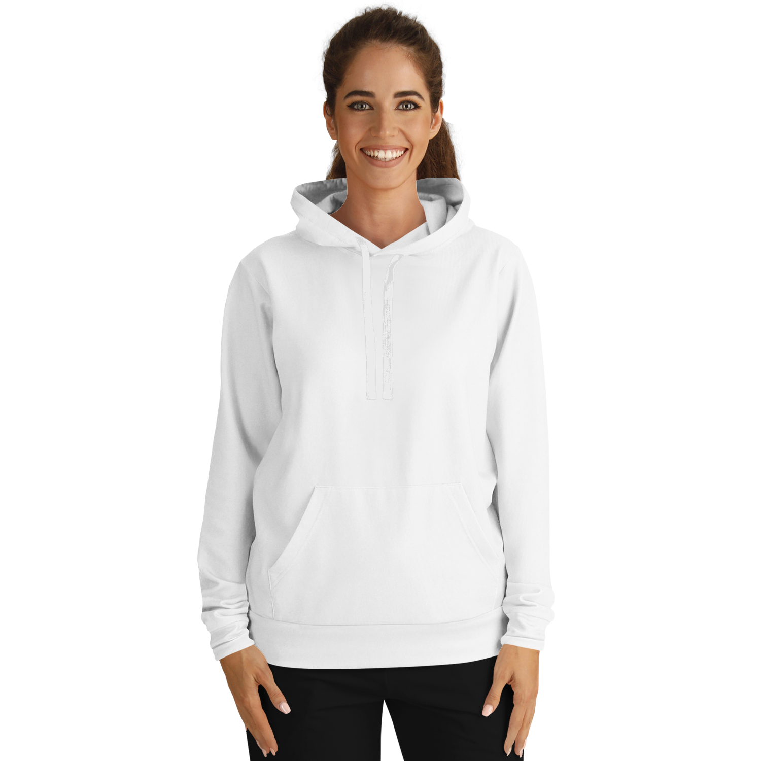 WOMEN'S SUMMIT HOODIE | white