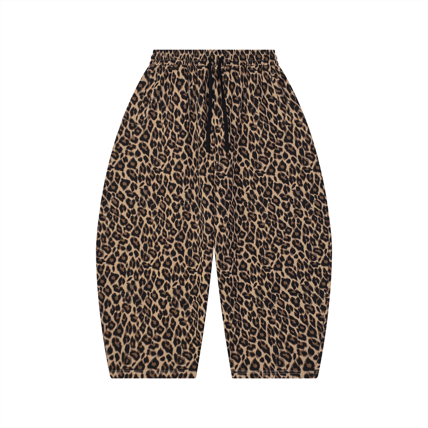all,arcaprl,one,size,lower,body,leopard,barrell,barrel,leg,sweatpants,sweats