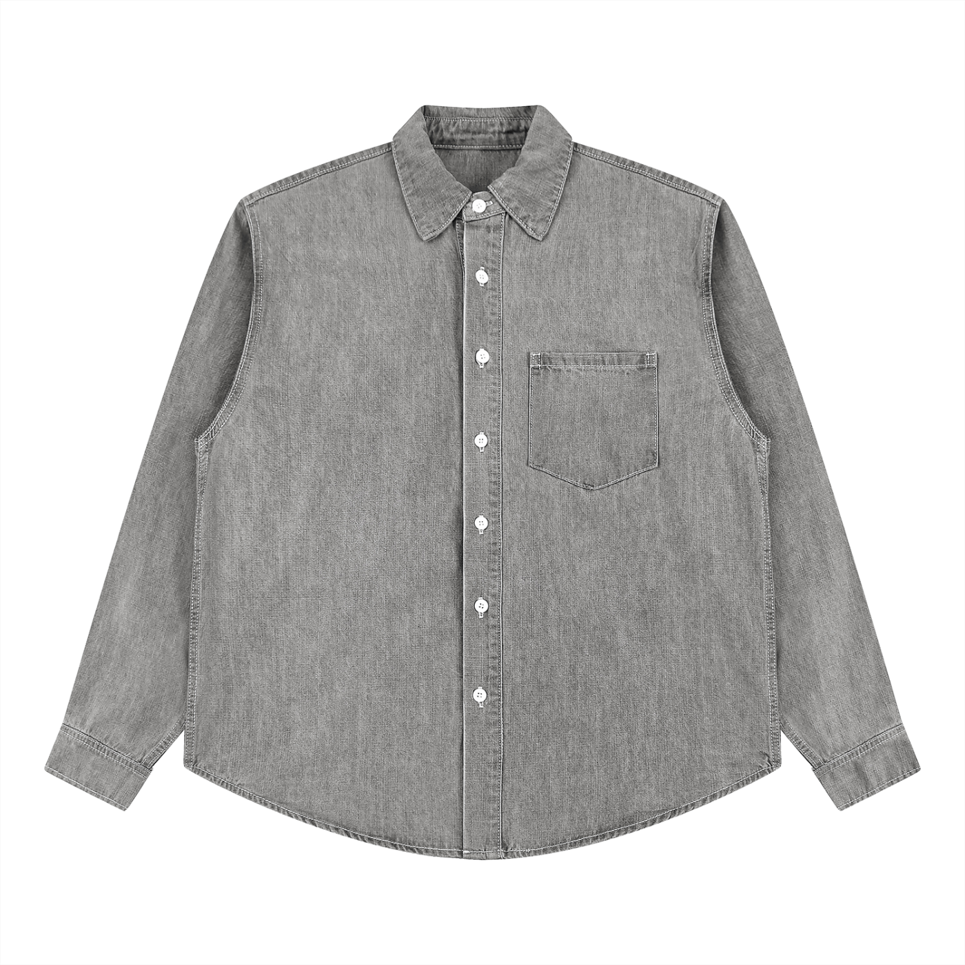 all,arcaprl,ut0103,70-30,vintage,wash,denim,shirt,one-size,upper body
