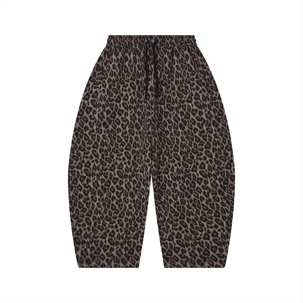 all,arcaprl,one,size,lower,body,leopard,barrell,barrel,leg,sweatpants,sweats