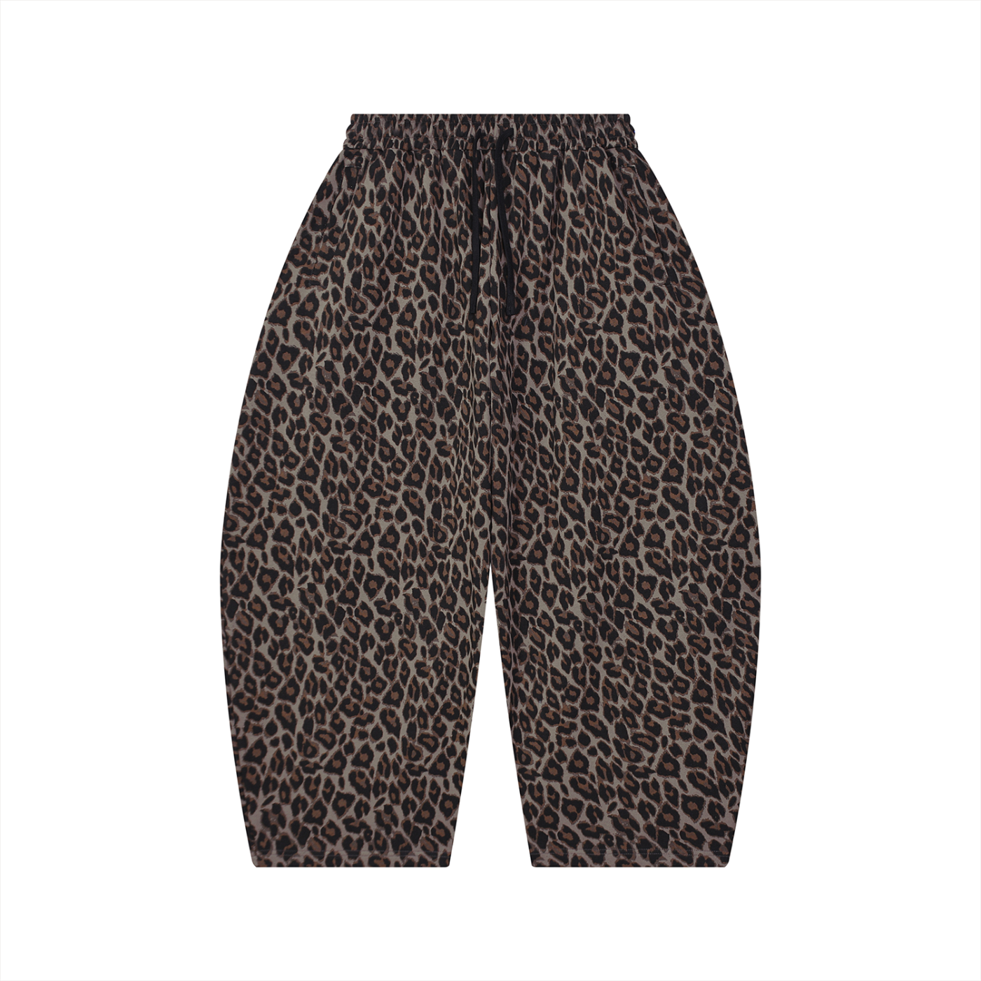 all,arcaprl,one,size,lower,body,leopard,barrell,barrel,leg,sweatpants,sweats