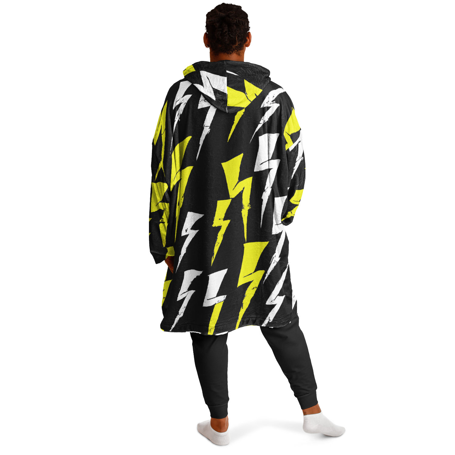 Ride The Lightning Pattern Rest-Day Hoodie - Arcadia Apparel