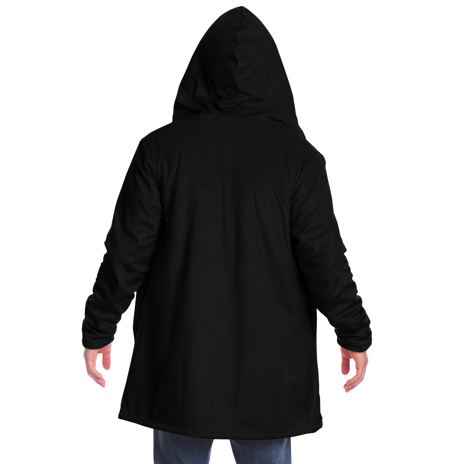 MEN'S MICROFLEECE CLOAK | black