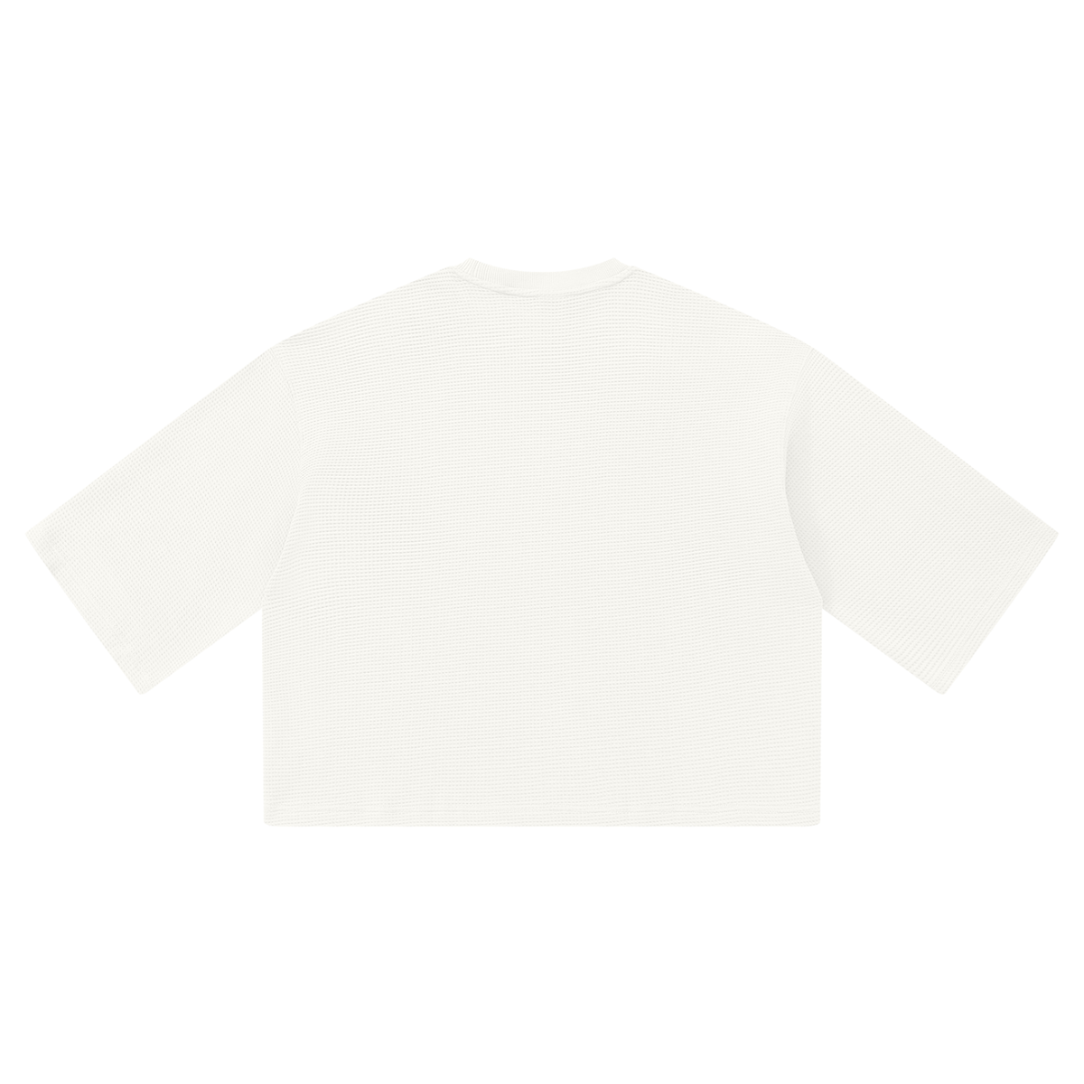 O | waffle boxy t-shirt