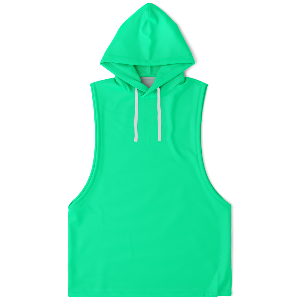 MEN'S BRIGHT SIDE COLLECTION | SLEEVELESS HOODIE | mint