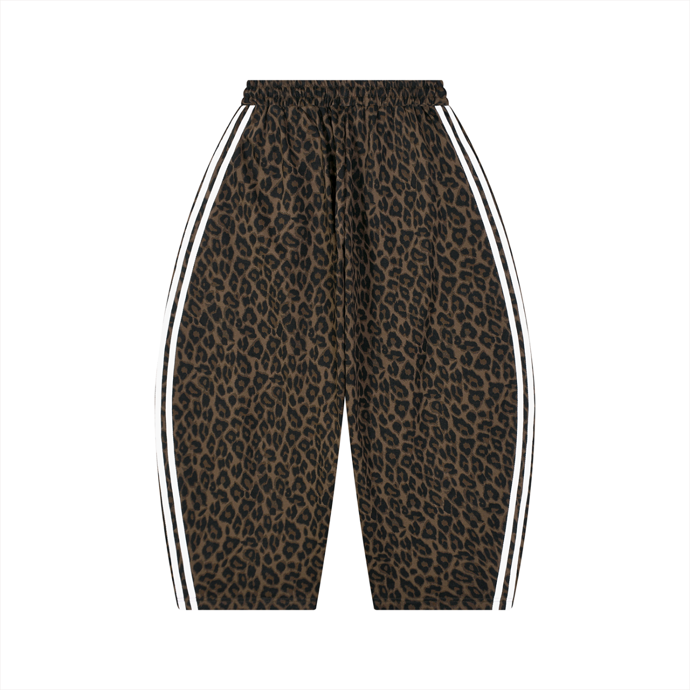 all,arcaprl,one,size,lower,body,leopard,barrell,barrel,leg,sweatpants,sweats