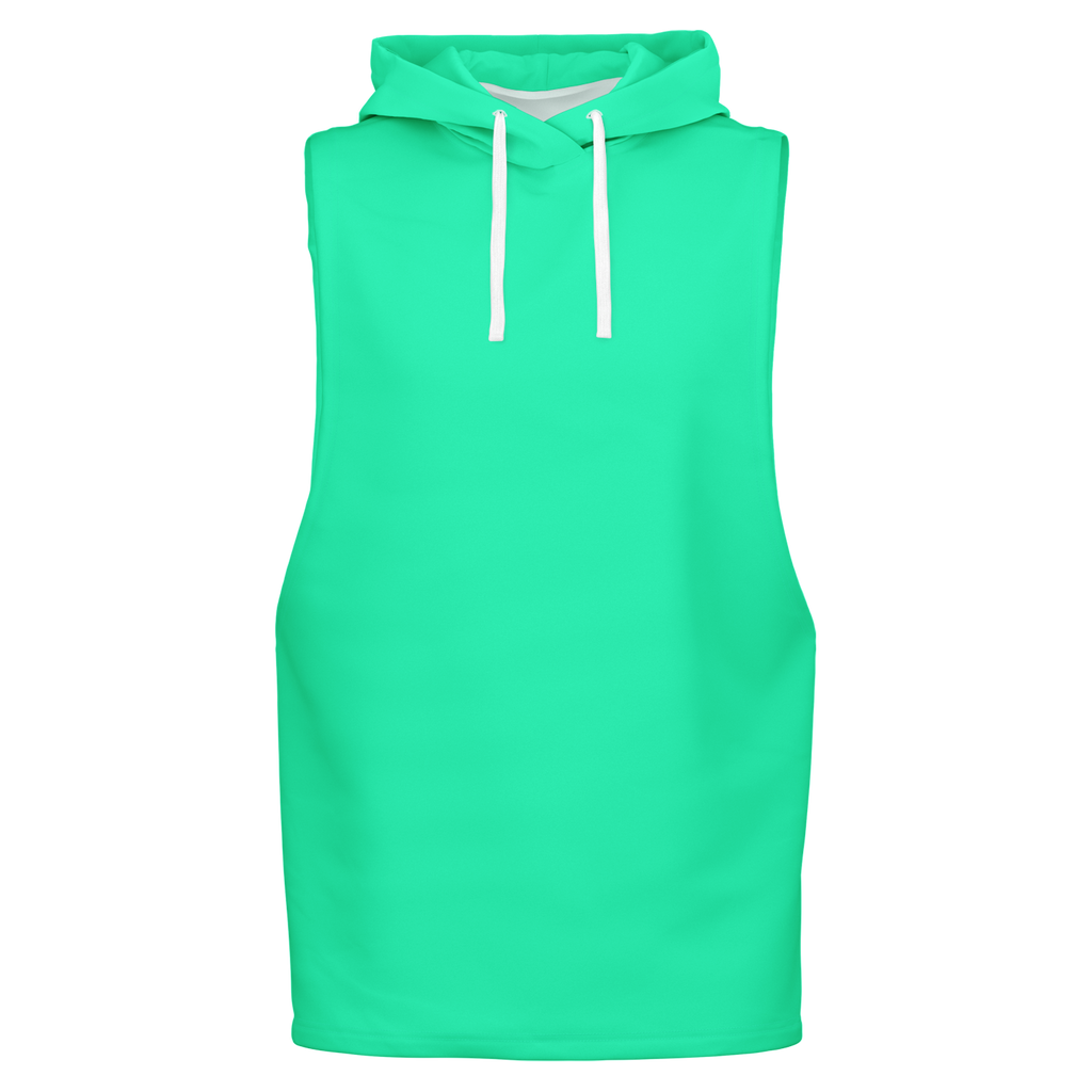 MEN'S BRIGHT SIDE COLLECTION | SLEEVELESS HOODIE | mint