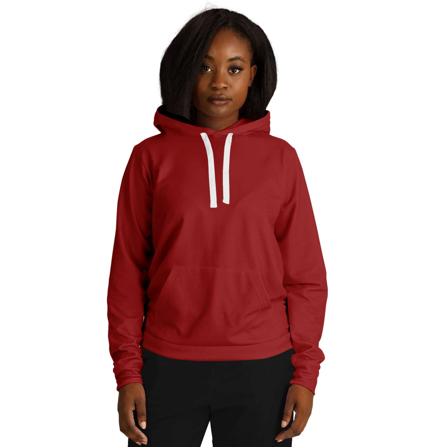 WOMEN'S SUMMIT HOODIE | maroon