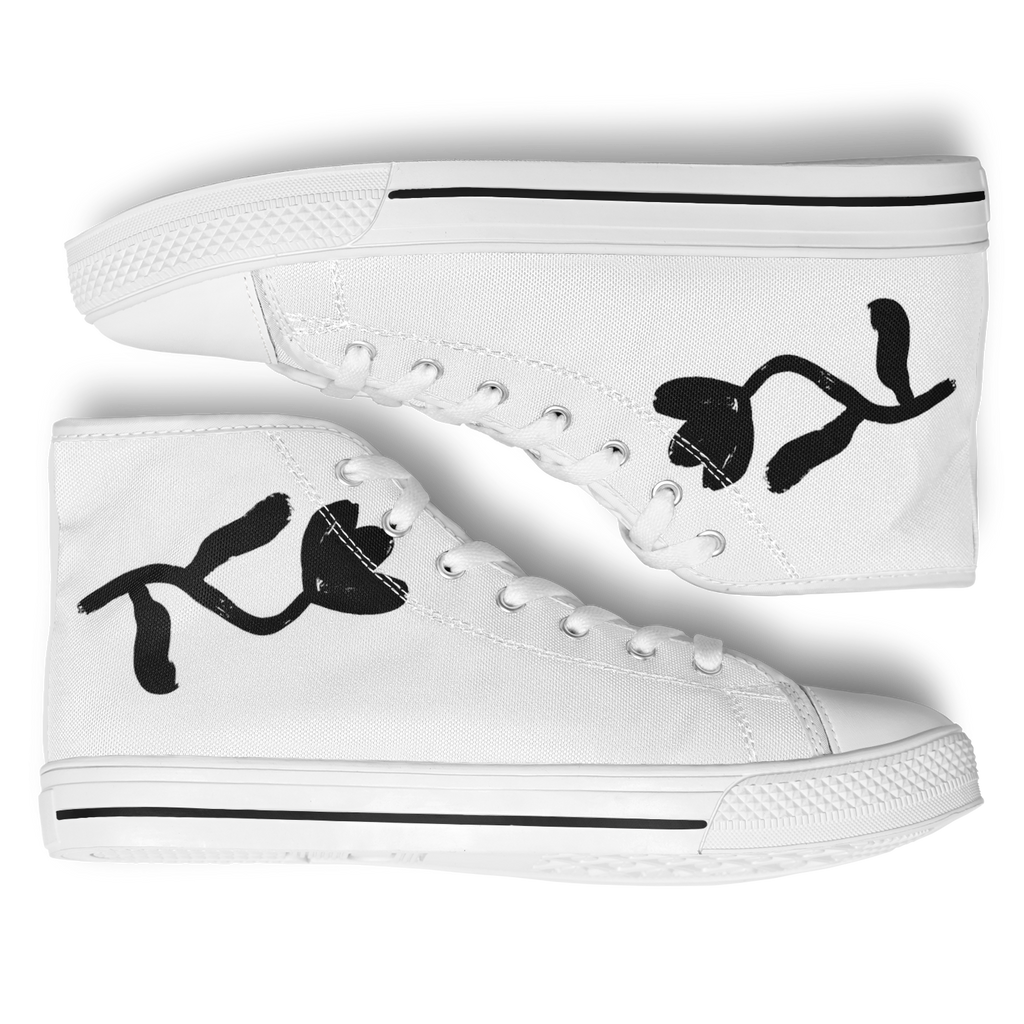 N | SNEAK | tulip pattern high top