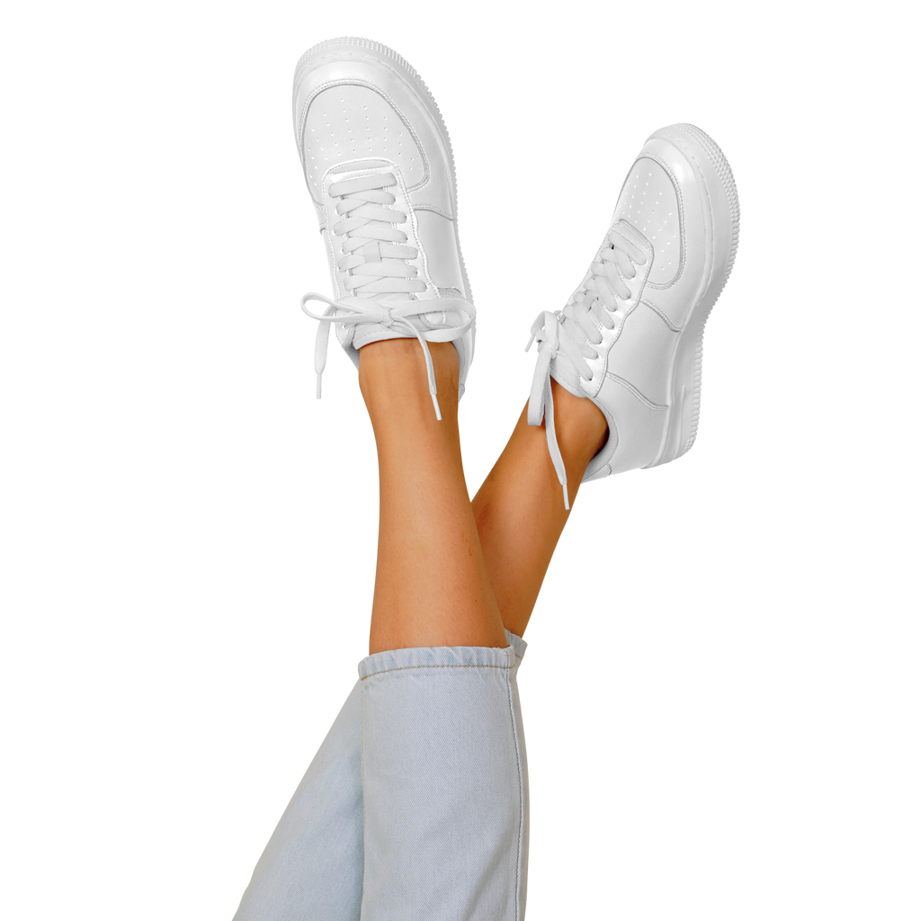 N | core low top | white no logo - Arcadia Apparel