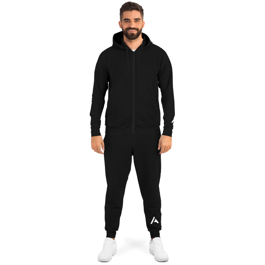 MEN'S ZIPT DUO | ziphoodie & jogger | black