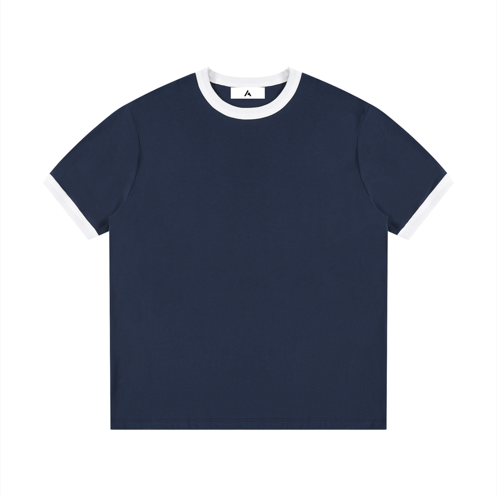 all,arcaprl,contrast,edge,ribbed,crewneck,t-shirt,one-size,upper body,rt0046