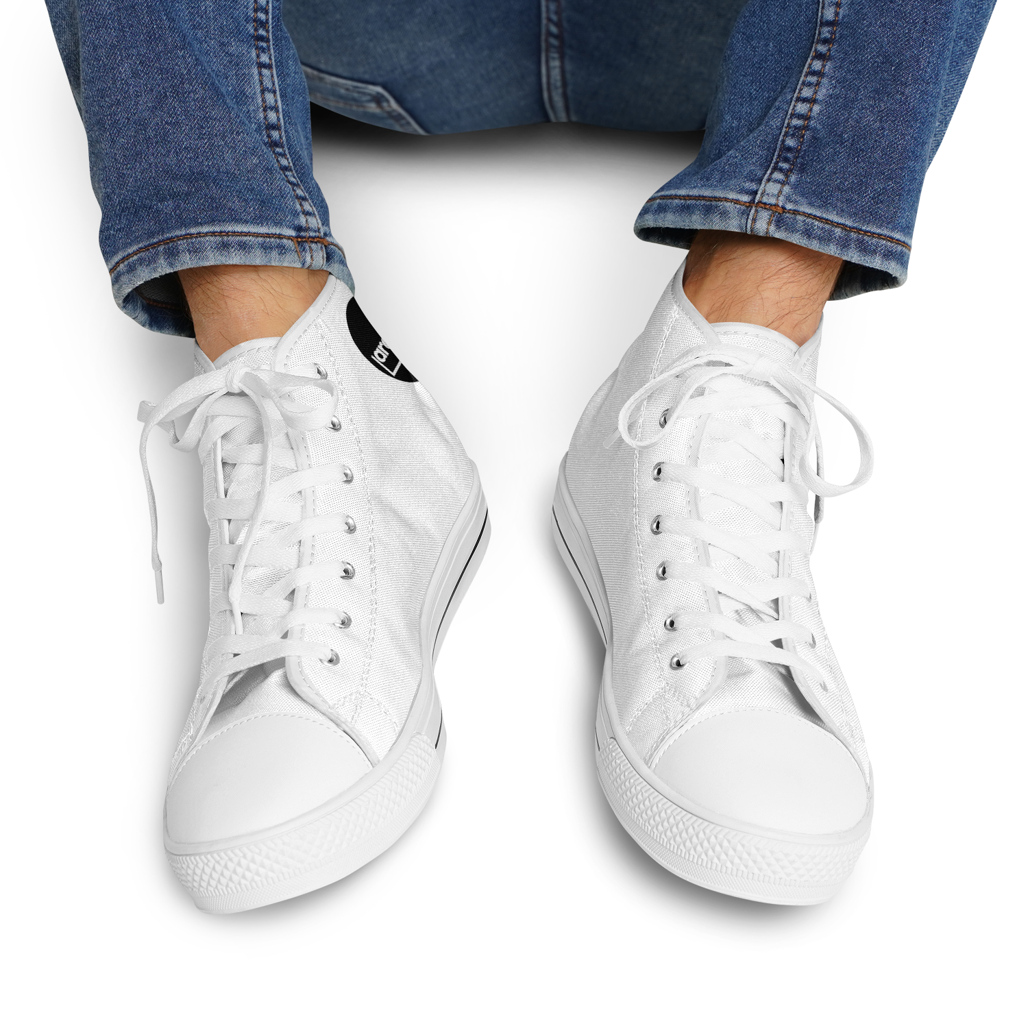 MEN'S PINNACLE HIGH TOP SNEAKERS | white