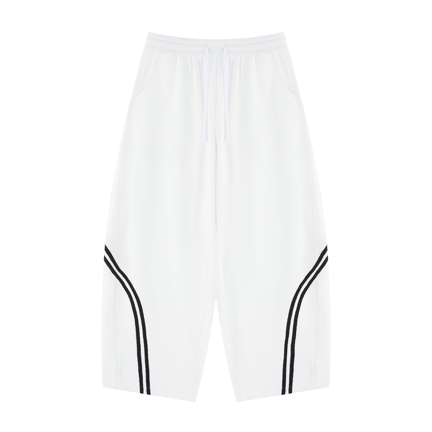 all,arcaprl,one-size,wide leg,piping,sweatpants,80-20,cotton,lower body,arcadia apparel
