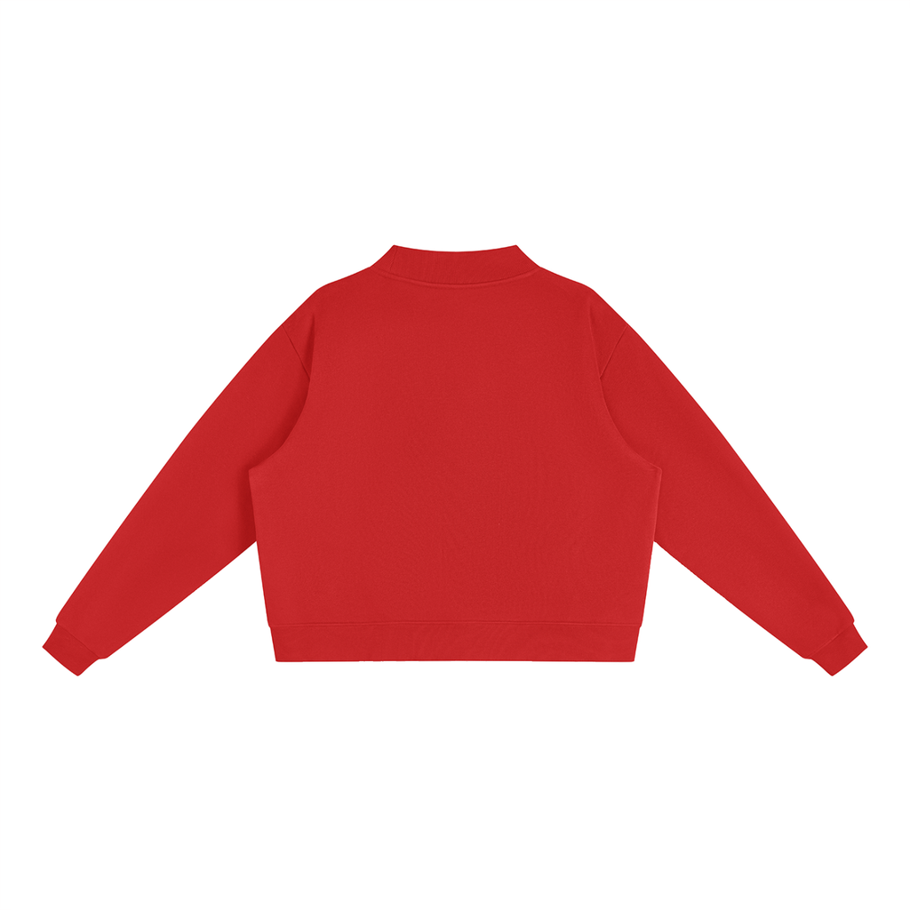 all,arcaprl,womens,womans,women,woman,W,essential,fleece,mock,neck,crew,sweatshirt,upper,body,upperbody