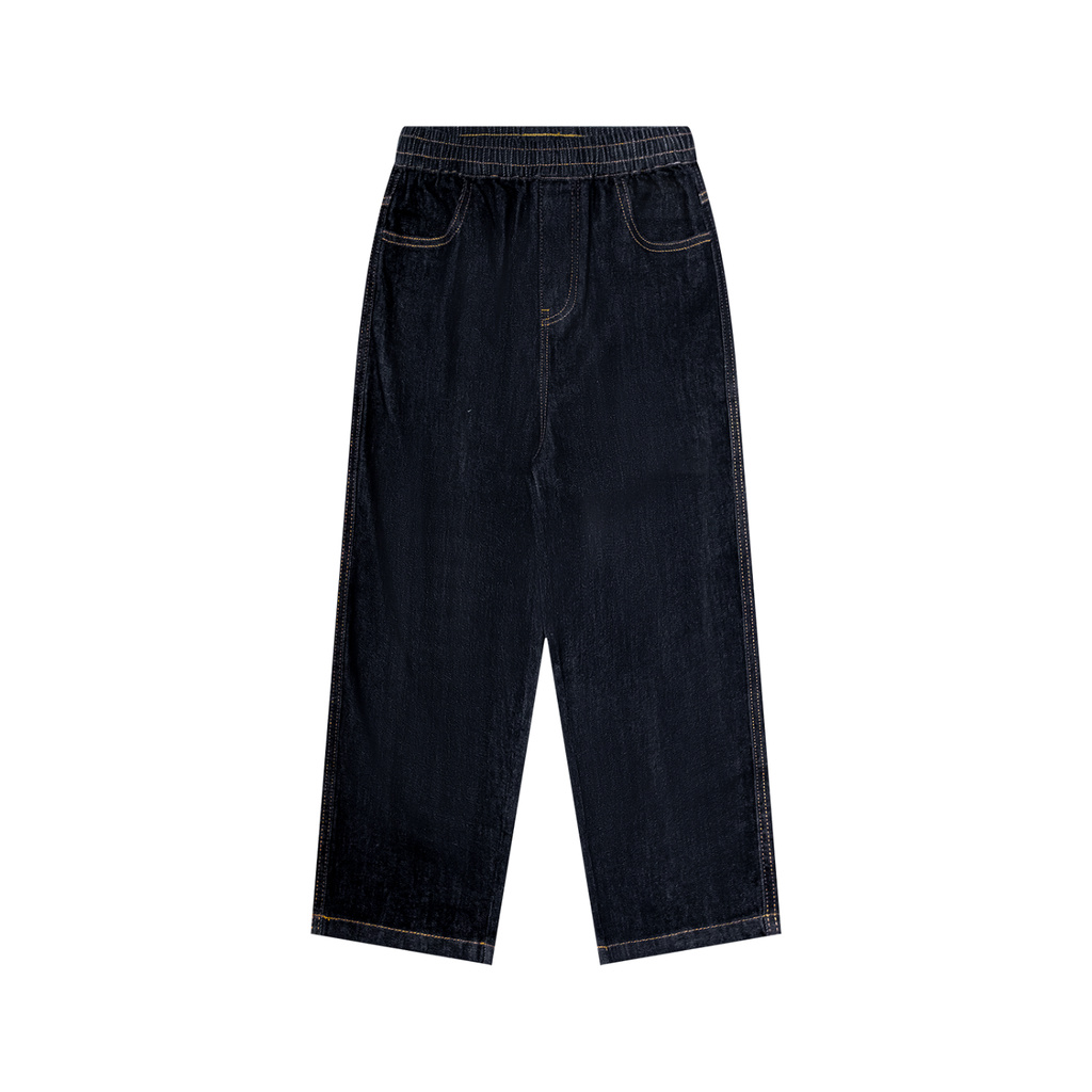 all,arcaprl,kids,straight,leg,elastic,waist,jeans,lower,body,lowerbody