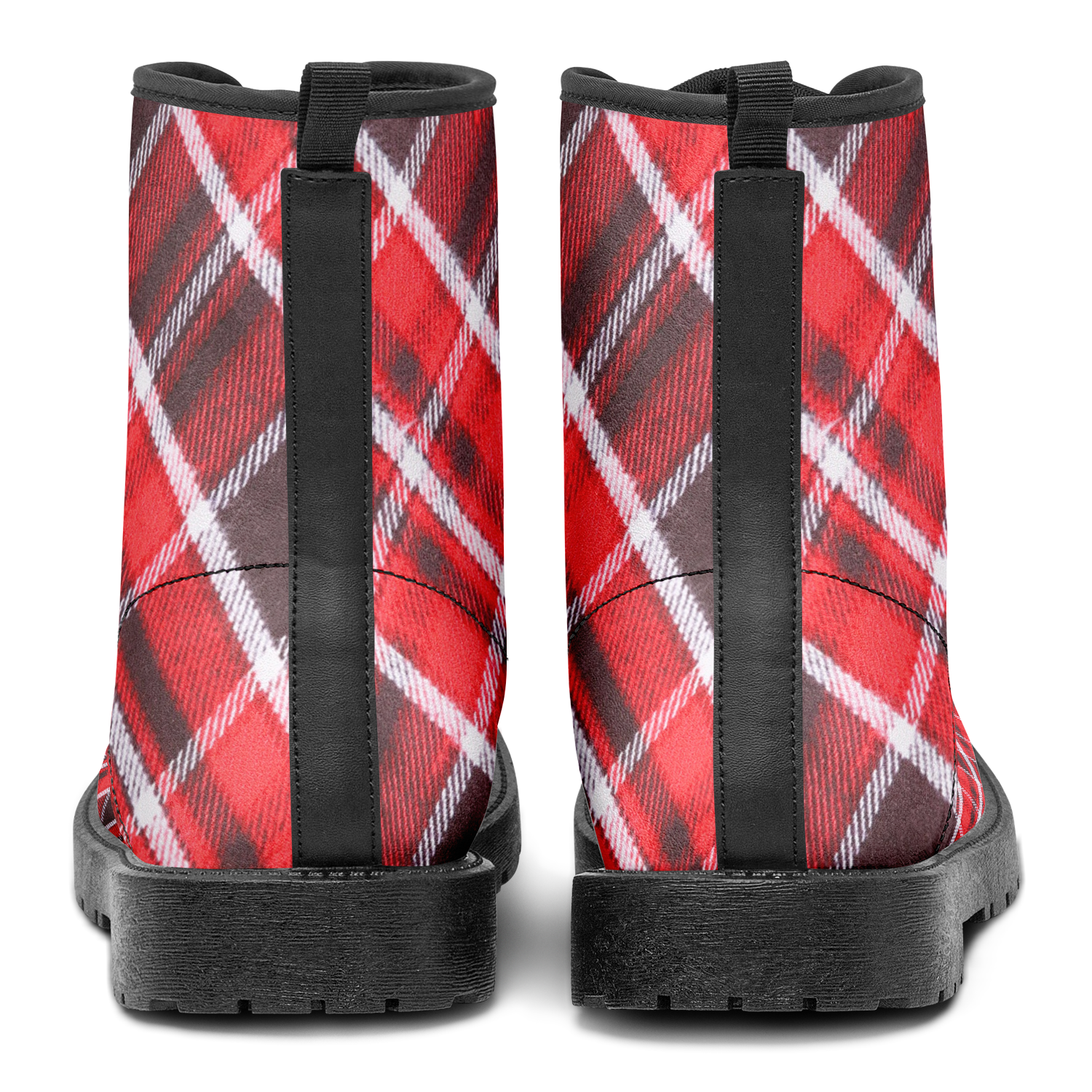 N | city strider boot | red plaid