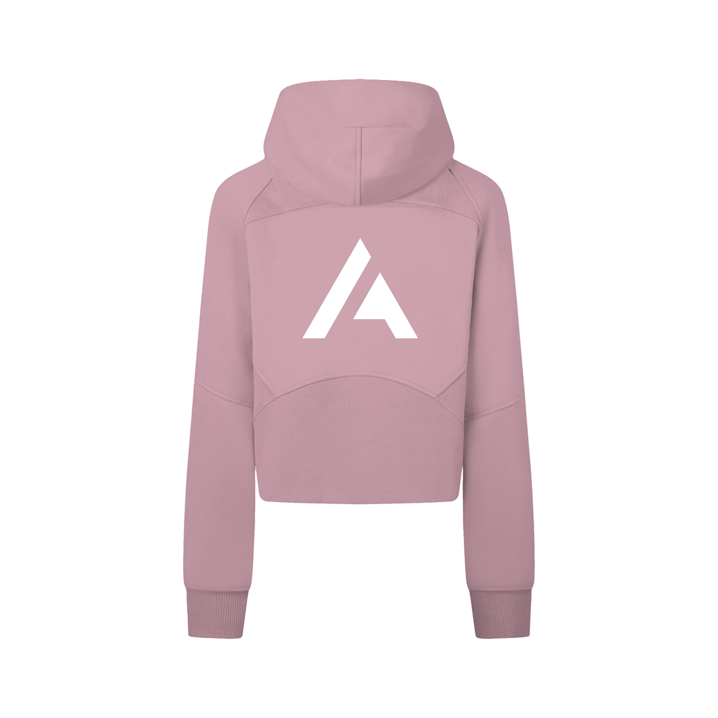 WOMEN'S ZIP-THROUGH HOODIE | cropped - Arcadia Apparel