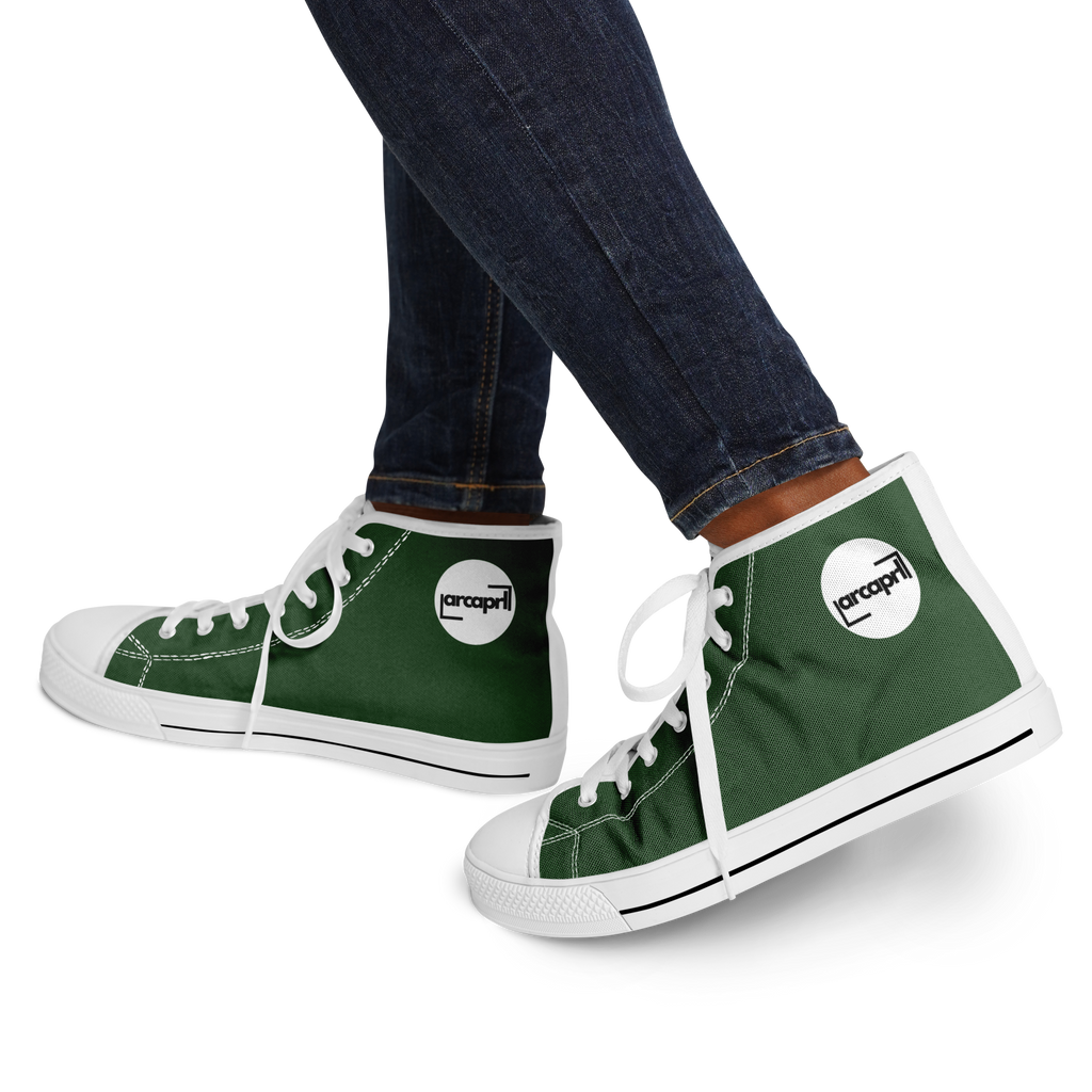 WOMEN'S PINNACLE HIGH TOP SNEAKERS | forest green