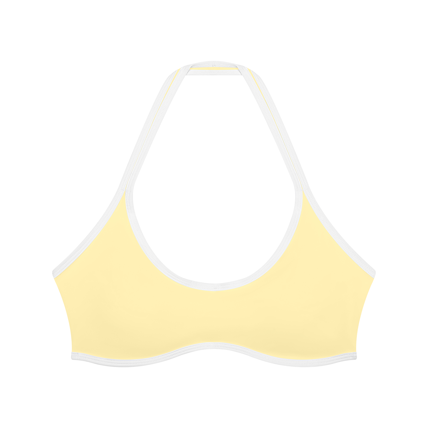 W | halter colour block yoga sports bra