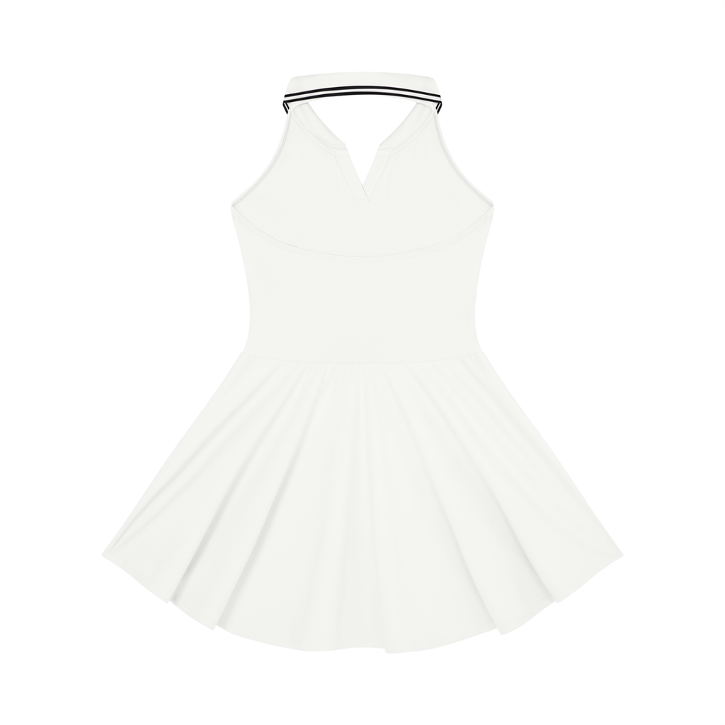 all,arcaprl,collared,halter,a,line,aline,tennis,dress,womens,women,upper,body