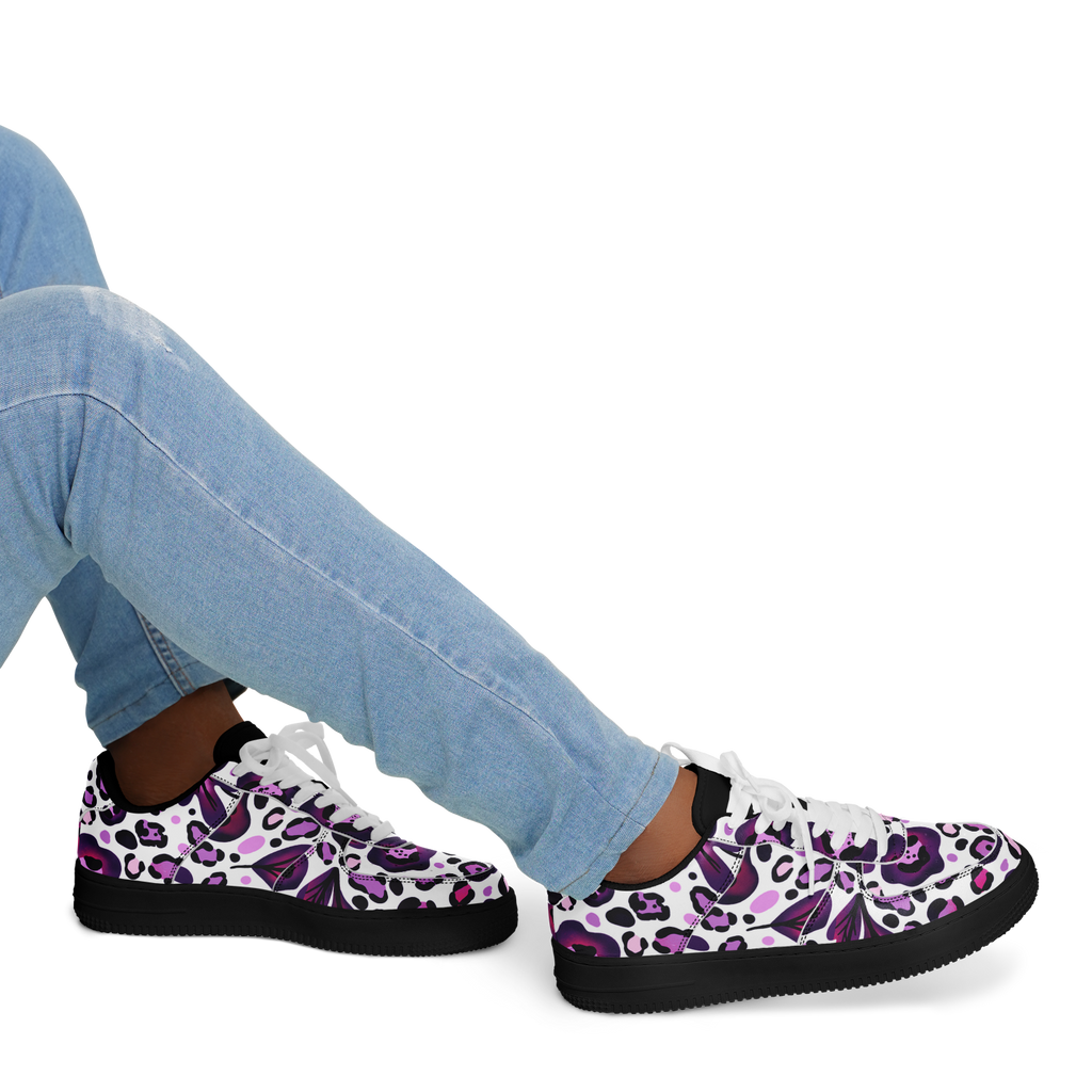 N | core low tops | flwrpwr | pattern 2 - Arcadia Apparel