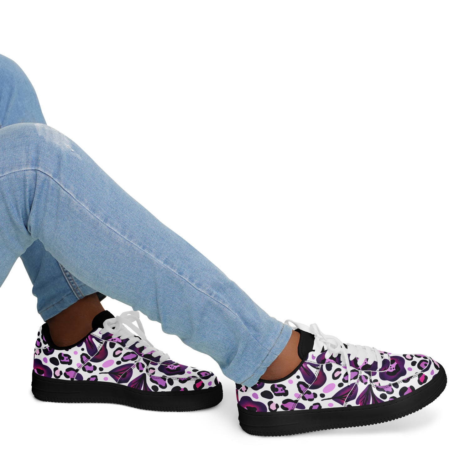 N | core low tops | flwrpwr | pattern 2 - Arcadia Apparel