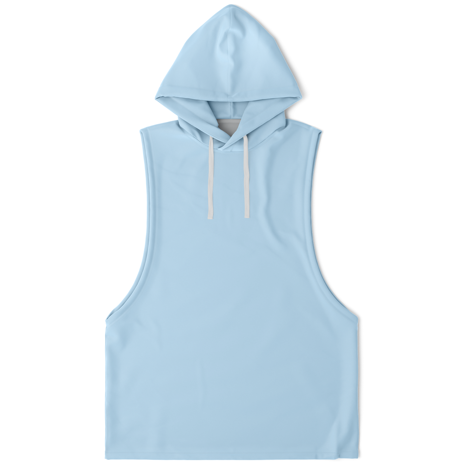 MEN'S SUMMIT SLEEVELESS HOODIE | chill blue