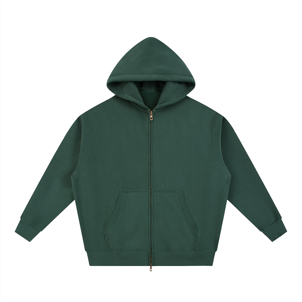 all,arcaprl,rq0023,one,size,essential,oversized,fleece,fleeced,boxy,zip,up,hoodie,upper,body