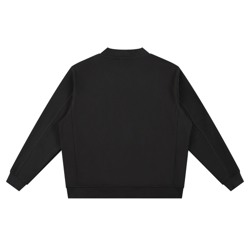 M | essential heavyweight sweat cardigan