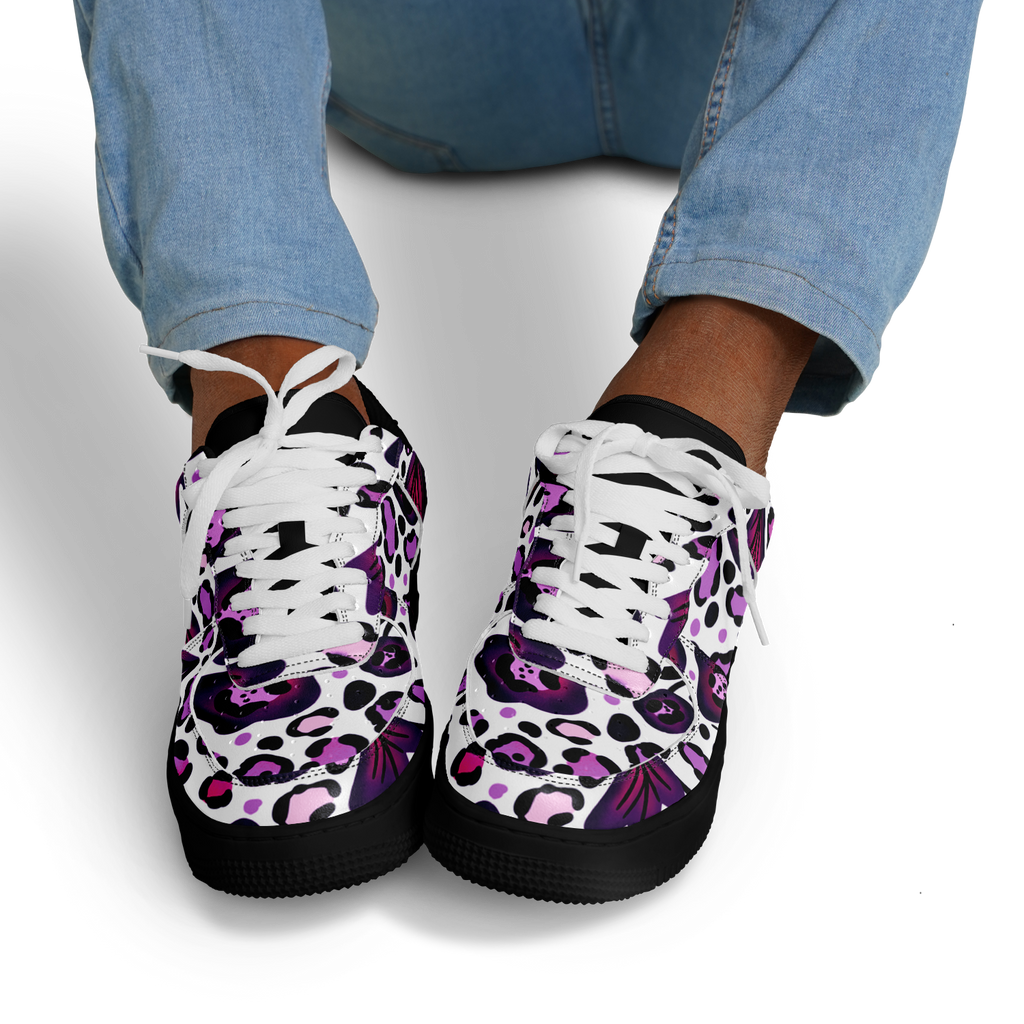 N | core low tops | flwrpwr | pattern 2 - Arcadia Apparel