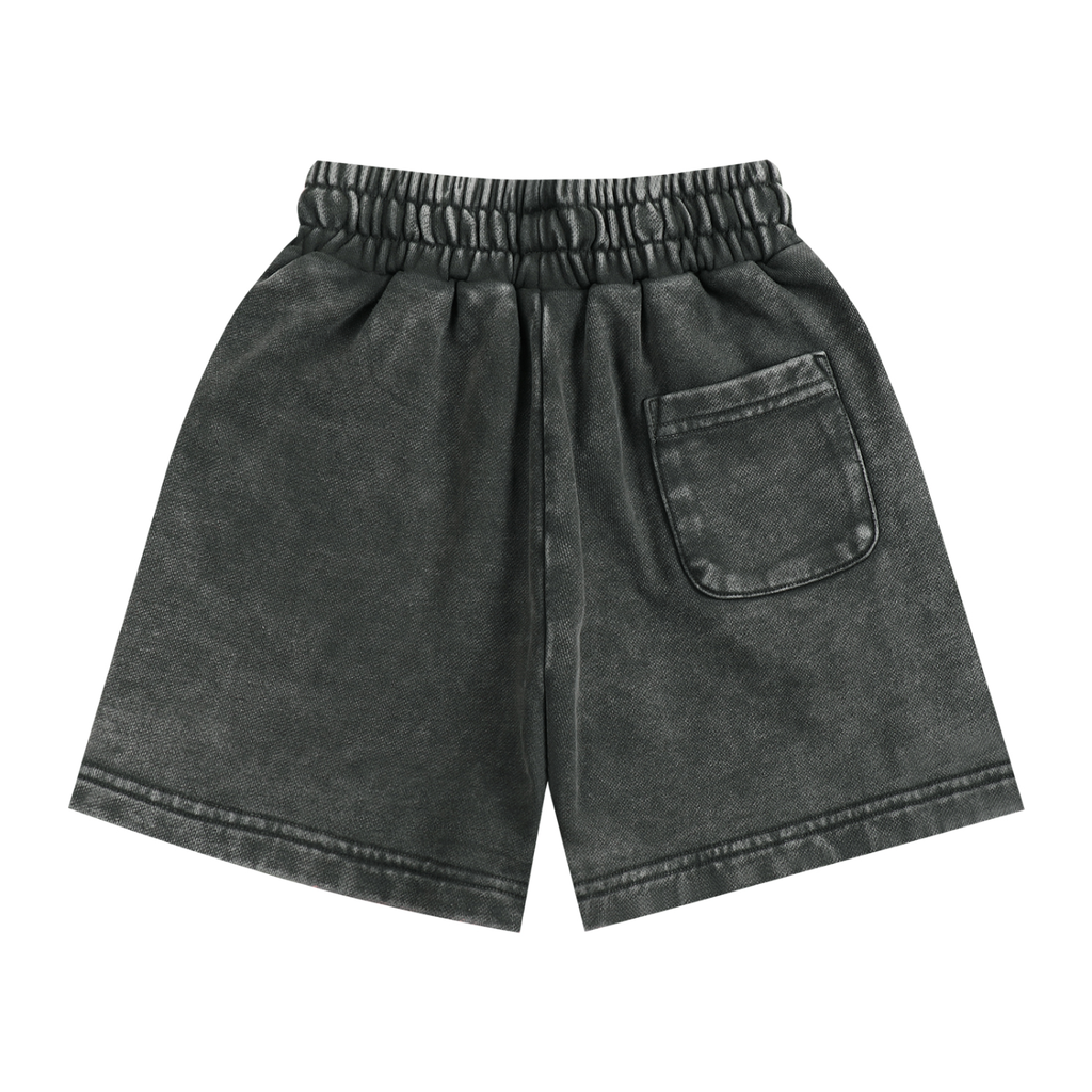 K | snow-washed kids' shorts