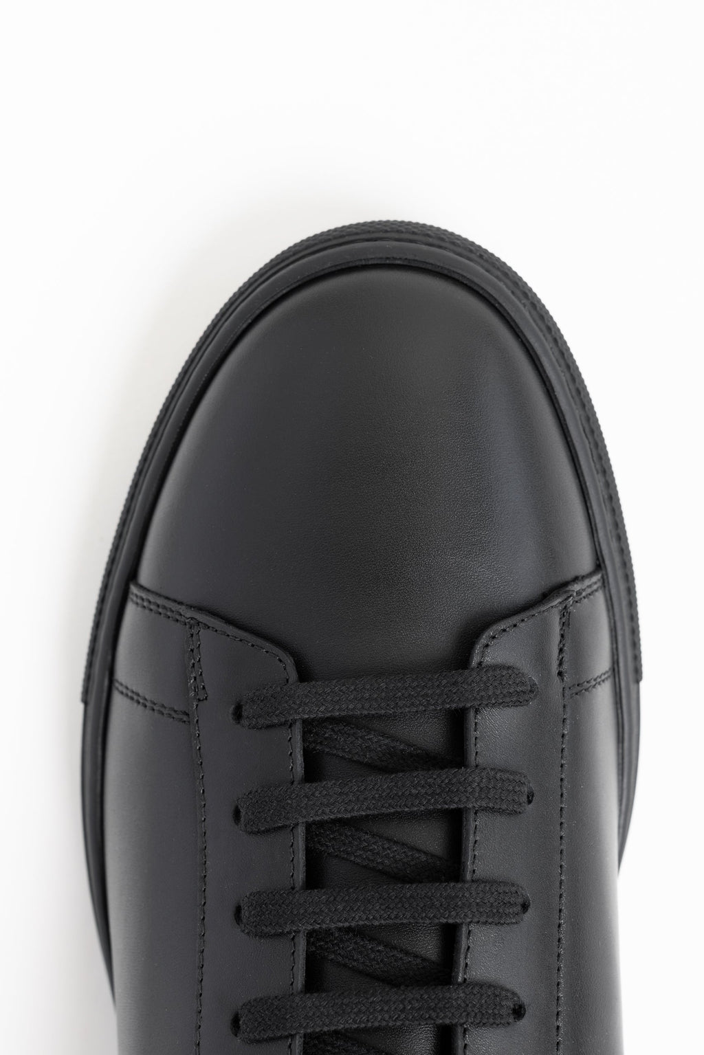 N | black calfskin città sneaker