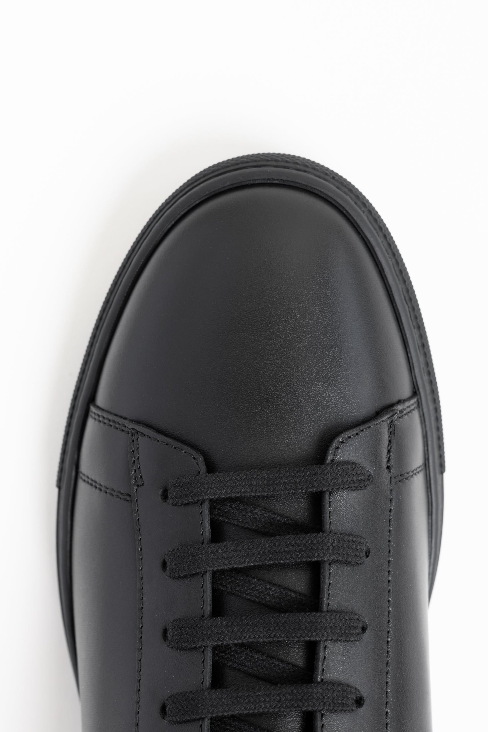 N | black calfskin città sneaker