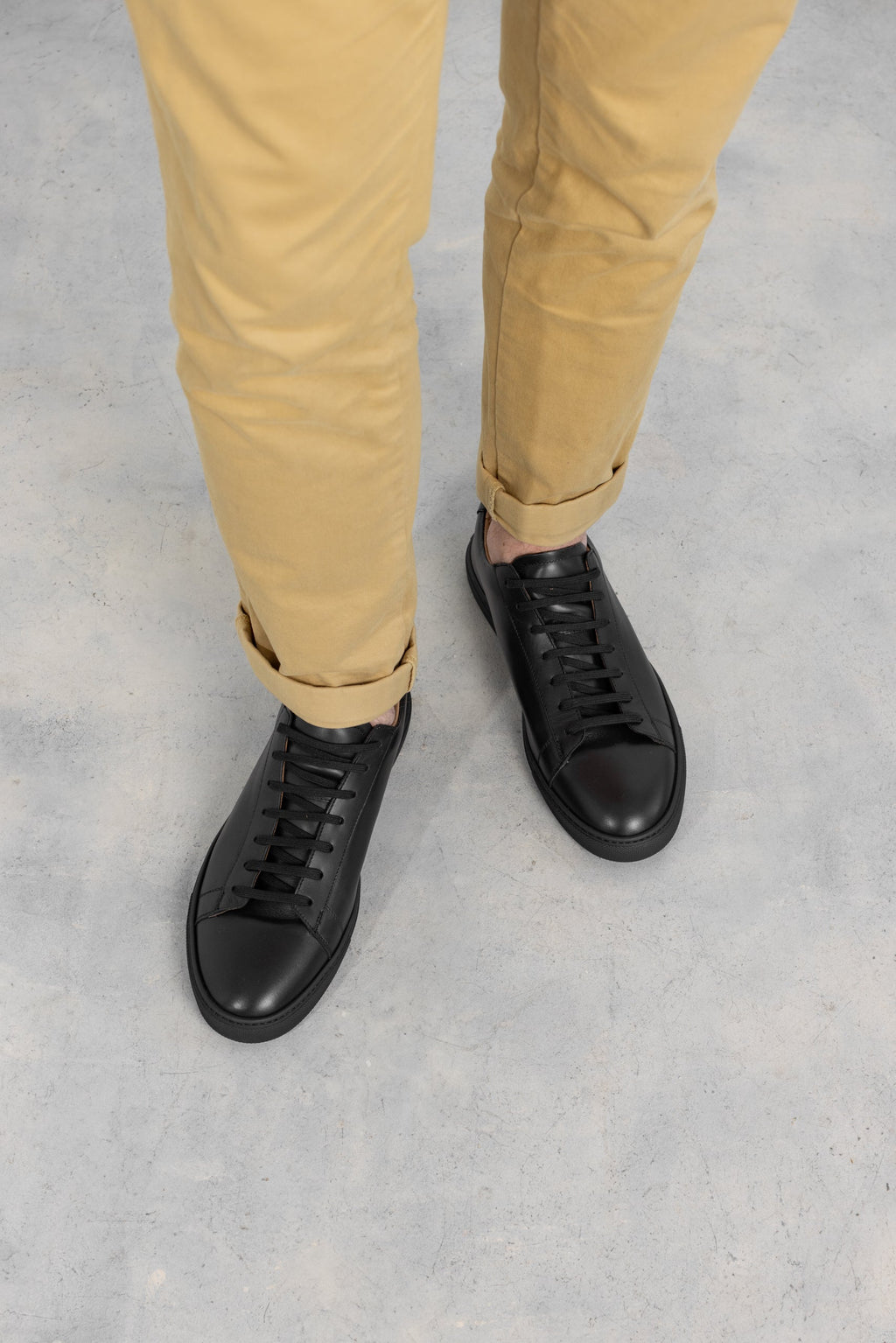 N | black easecalf città sneaker