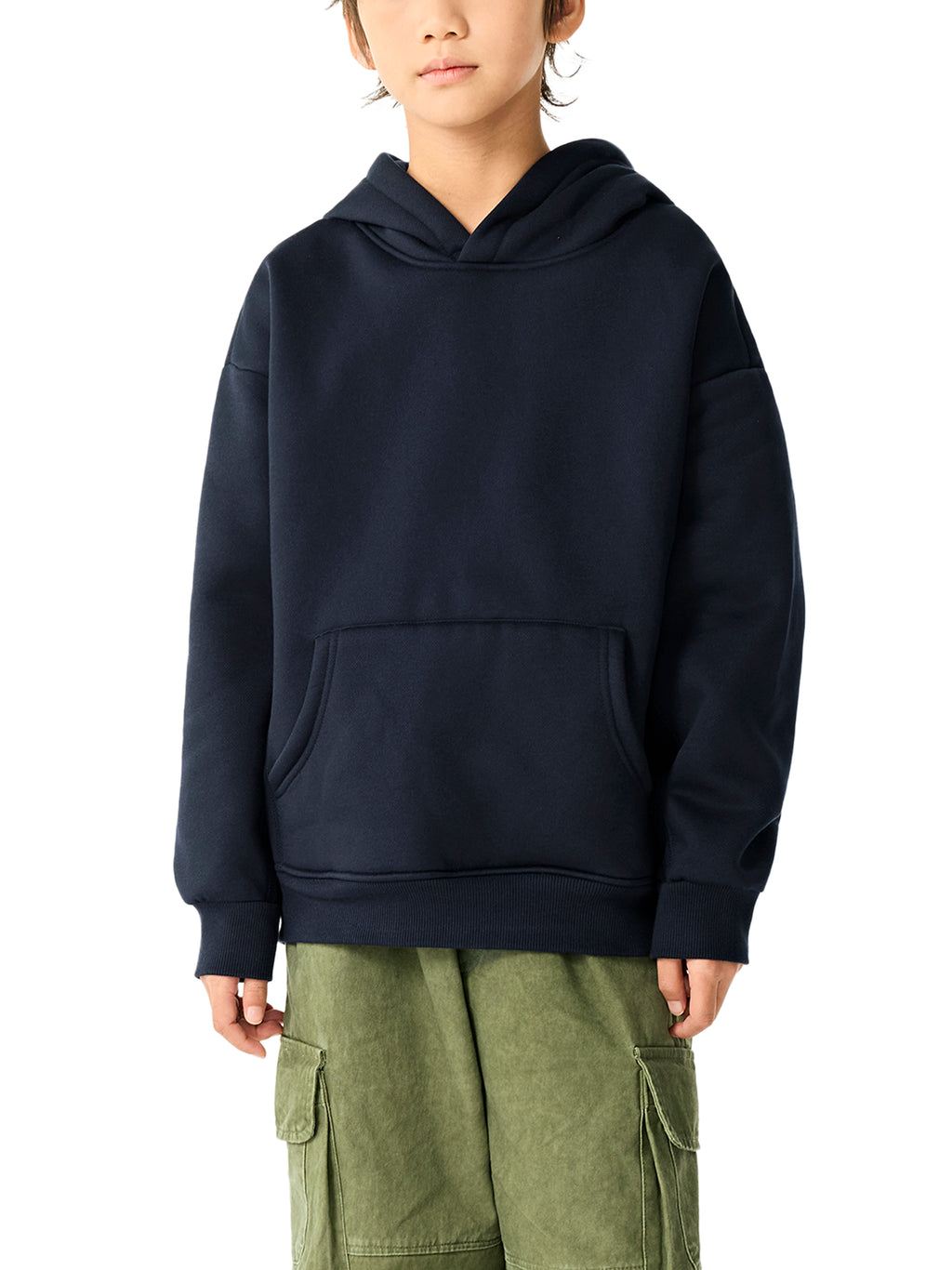 K | essential kids' fleece hoodie
