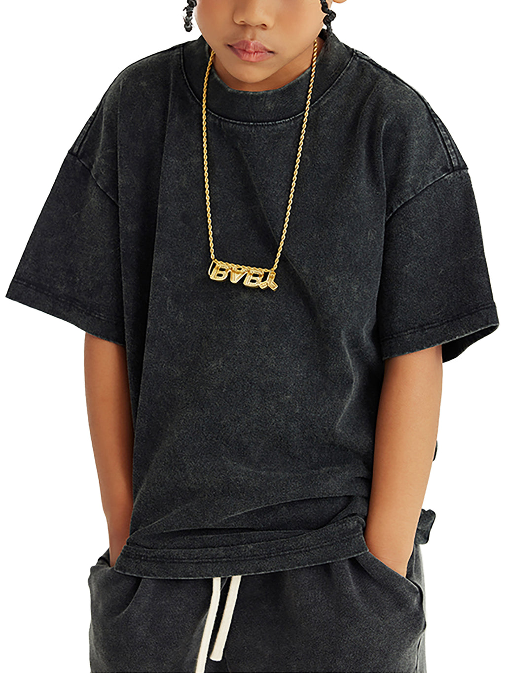 K | snow washed kids' t-shirt