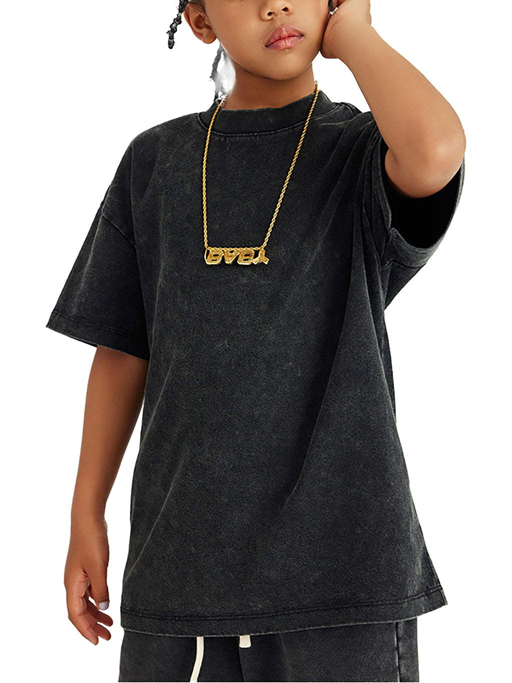 K | snow washed kids' t-shirt