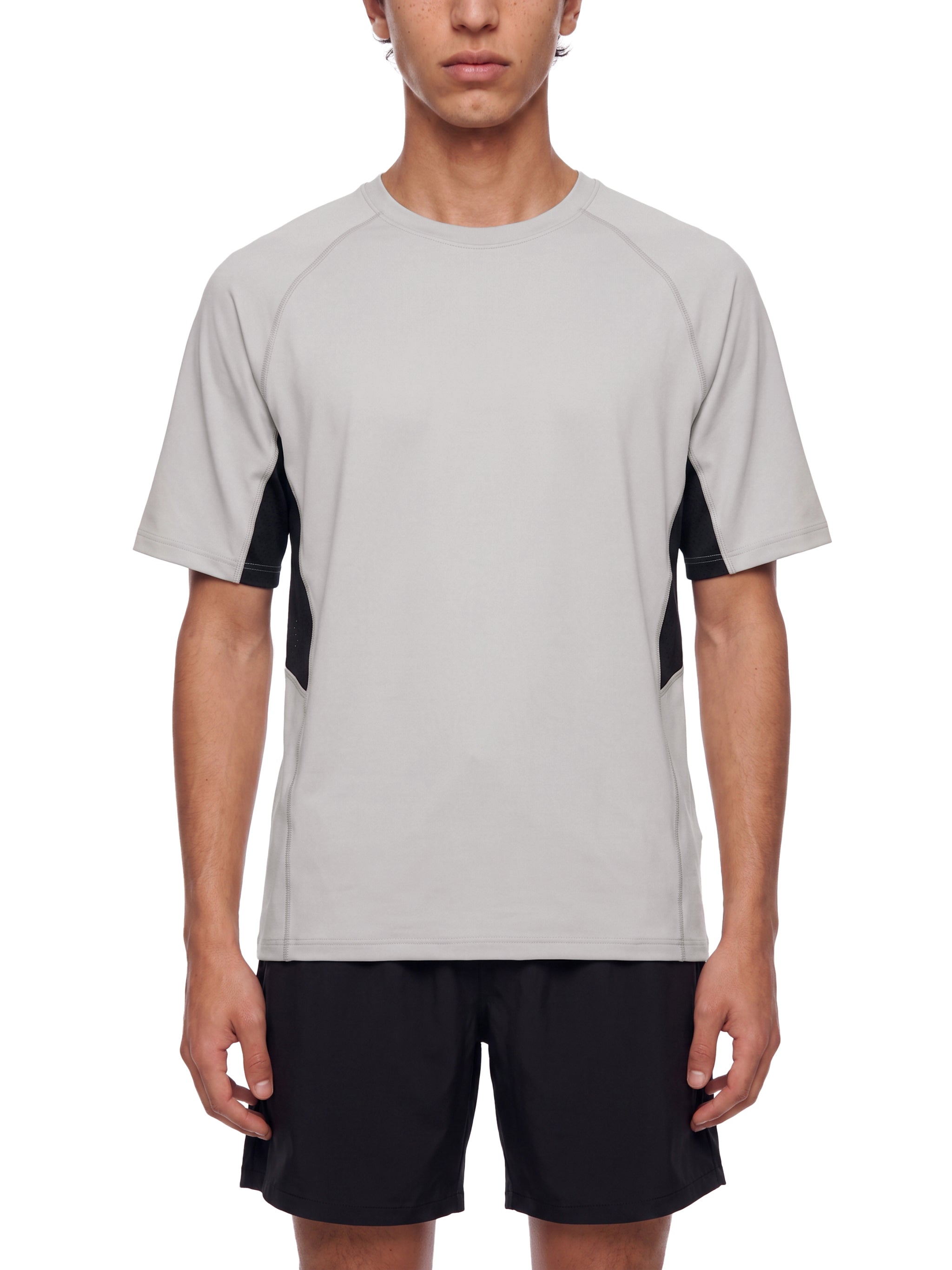M | colour block raglan t-shirt