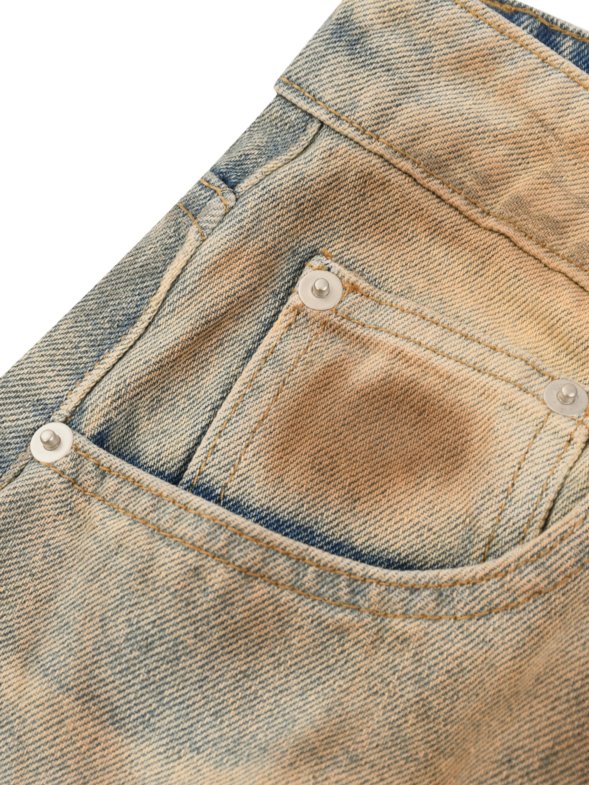 M | vintage wash barrel leg jeans