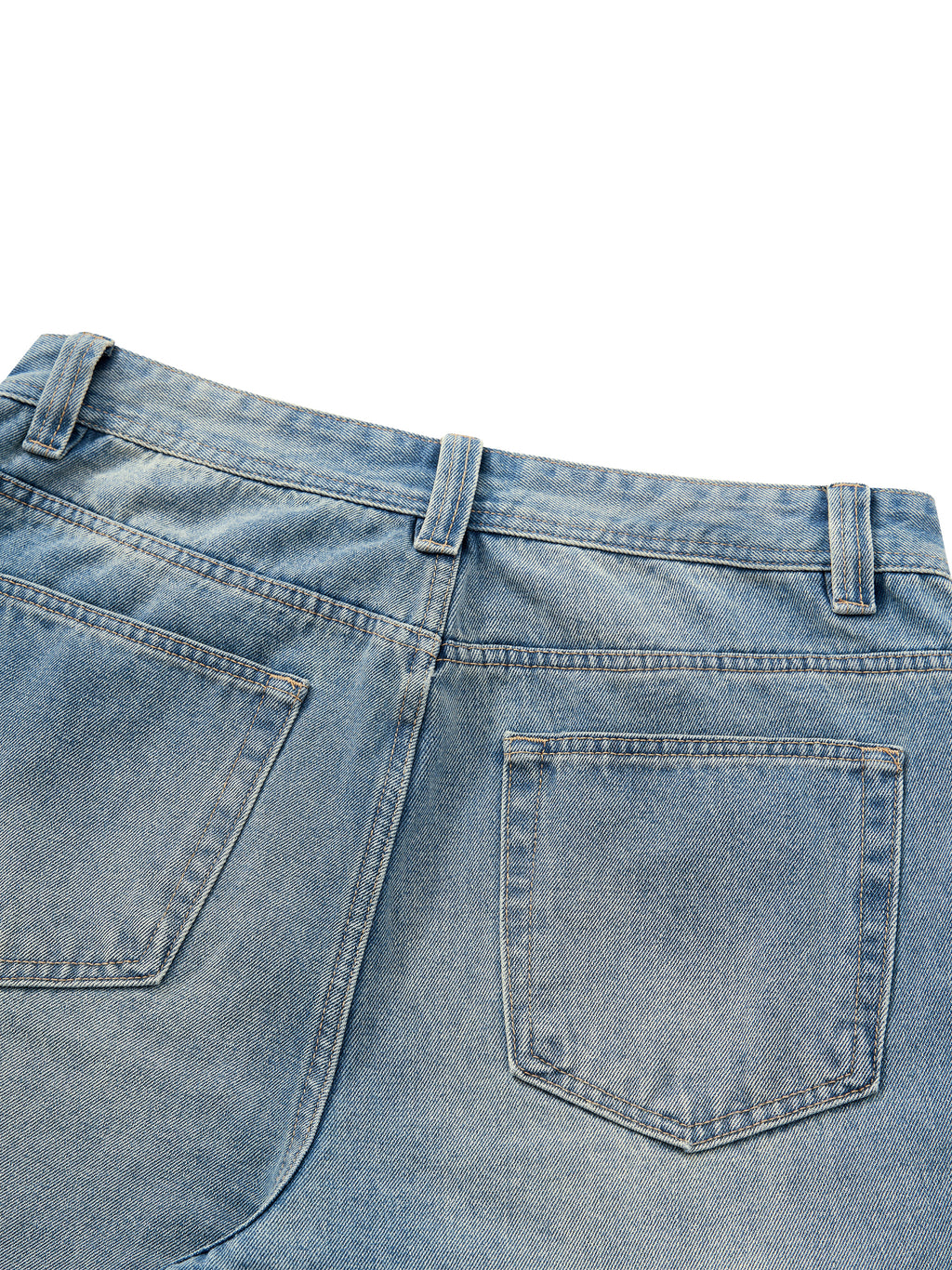 M | vintage wash denim jeans