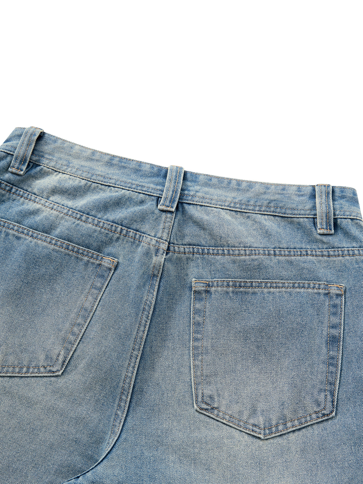 M | vintage wash denim jeans