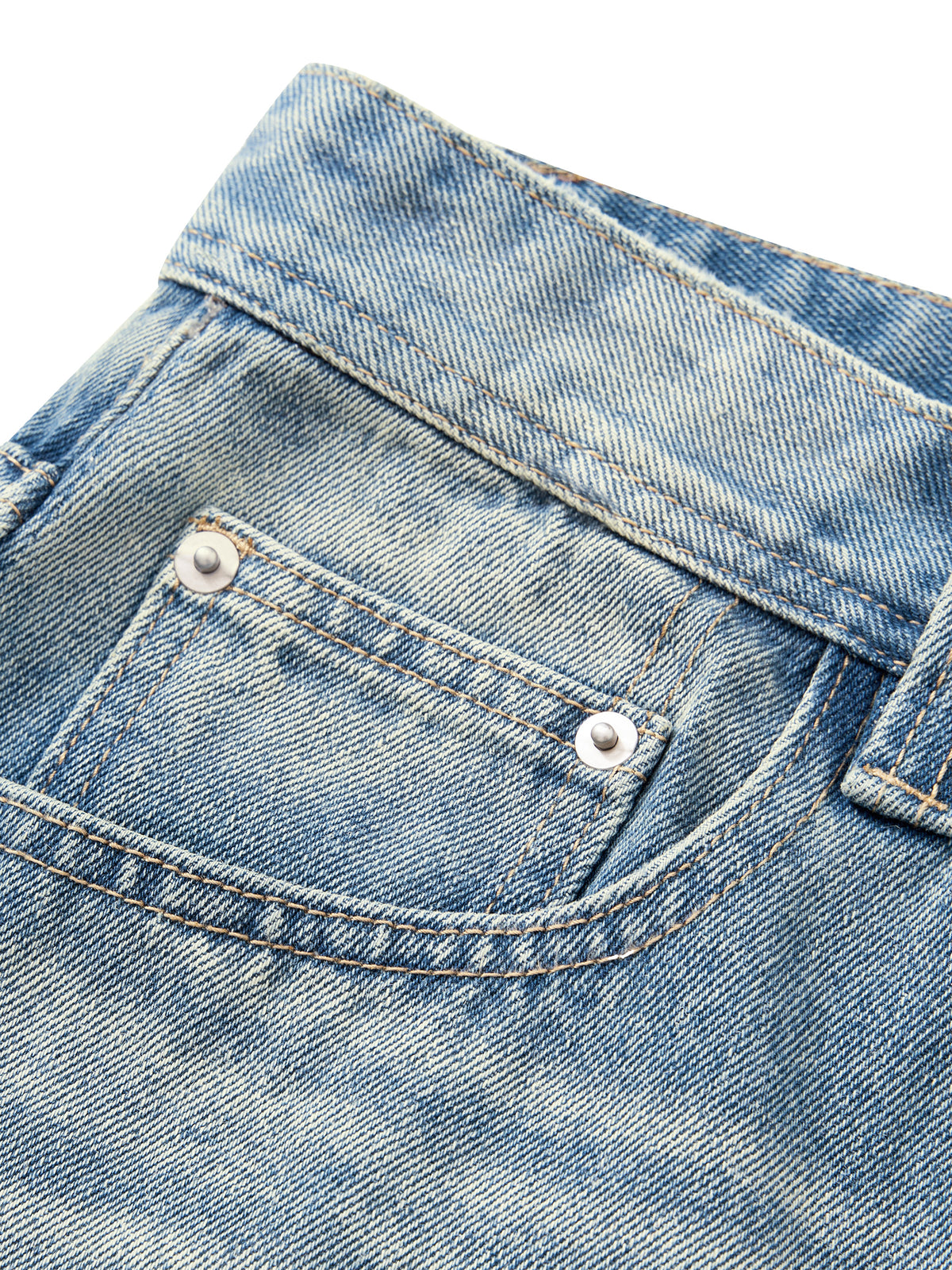 M | vintage wash denim jeans
