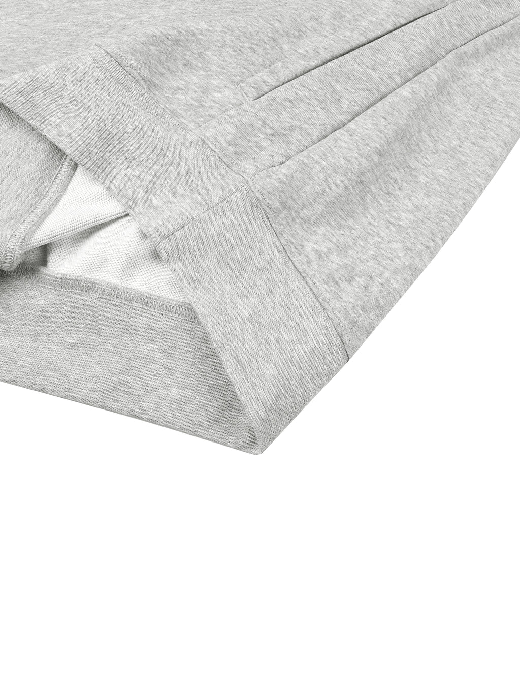 O | quarter-zip drop shoulder sweatshirt